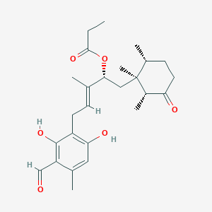 molecular formula C26H36O6 B1247510 Cylindrol A 