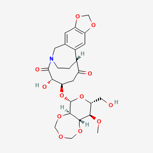 molecular formula C25H31NO12 B1247514 Cripowellin A 