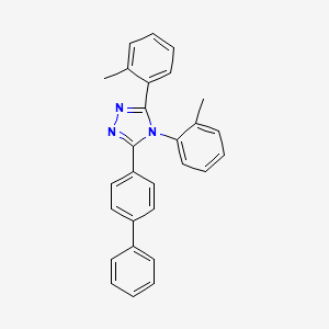 3-(biphenyl-4-yl)-4,5-bis(2-methylphenyl)-4H-1,2,4-triazole