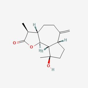 molecular formula C15H22O3 B1247526 Compressanolide 