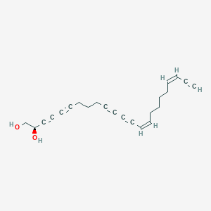 molecular formula C23H24O2 B1247534 Siphonodiol 