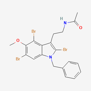 molecular formula C20H19Br3N2O2 B1247542 Ssh-bmi 