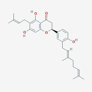molecular formula C30H36O5 B1247545 schizolaenone A 