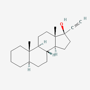 molecular formula C21H32O B1247549 17-Ethynyl-5alpha-androstan-17beta-ol 