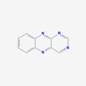 molecular formula C10H6N4 B1247554 Benzo[g]pteridine CAS No. 261-65-4