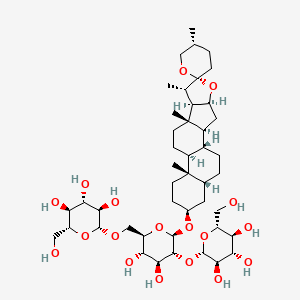 molecular formula C45H74O18 B1247562 Disporoside A 