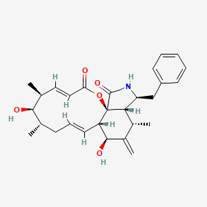 molecular formula C28H35NO5 B1247564 Cytochalasin Z7 