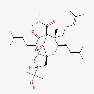 molecular formula C35H52O5 B1247566 Furohyperforin 