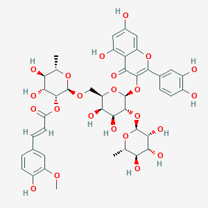 molecular formula C43H48O23 B1247568 Amurenoside B 