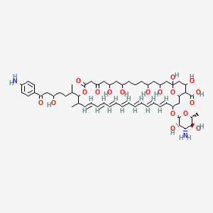 molecular formula C58H84N2O18 B1247572 Trichomycin A 
