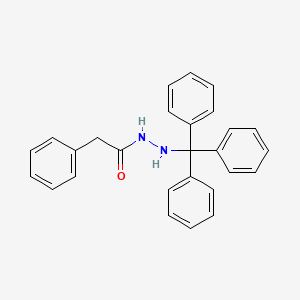 2-phenyl-N'-tritylacetohydrazide