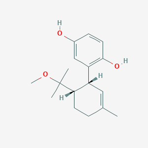 molecular formula C17H24O3 B1247586 Methoxyconidiol 