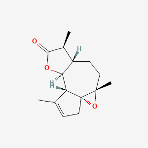 molecular formula C15H20O3 B1247596 Arborescin CAS No. 6831-14-7