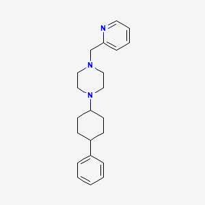 1-(4-Phenylcyclohexyl)-4-(pyridin-2-ylmethyl)piperazine