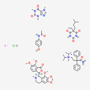 molecular formula C72H94ClIN10O15 B1247604 Fluvaleas CAS No. 79682-26-1