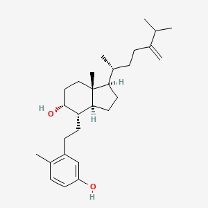 molecular formula C28H44O2 B1247607 Calicoferol C 