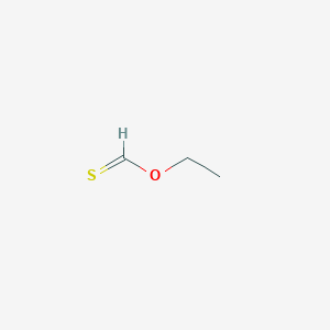 molecular formula C3H6OS B1247640 O-ethyl thioformate CAS No. 29392-46-9