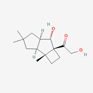 molecular formula C15H24O3 B1247644 Sulcatine G 