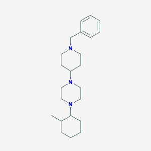 1-(1-Benzylpiperidin-4-yl)-4-(2-methylcyclohexyl)piperazine