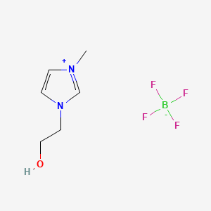 molecular formula C6H11BF4N2O B1247649 1-(2-Hydroxyethyl)-3-methylimidazolium tetrafluoroborate CAS No. 374564-83-7