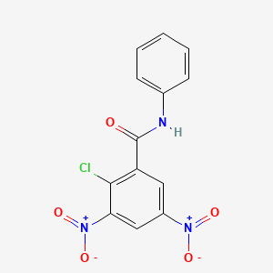 2-chloro-3,5-dinitro-N-phenylbenzamide