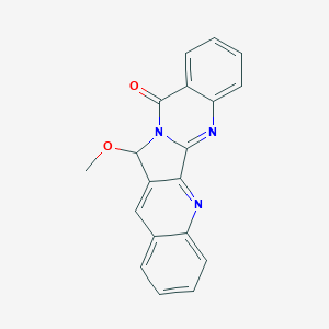 molecular formula C19H13N3O2 B1247654 Luotonin E 
