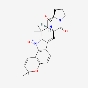 molecular formula C26H27N3O4 B1247661 Avrainvillamide 