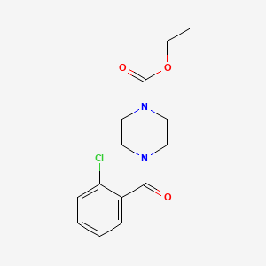 Ethyl 4-(2-chlorobenzoyl)piperazine-1-carboxylate