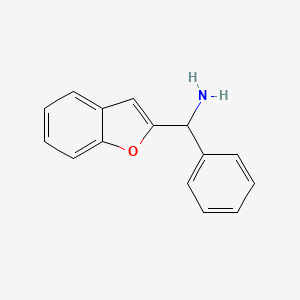 C-Benzofuran-2-yl-C-phenyl-methylamine