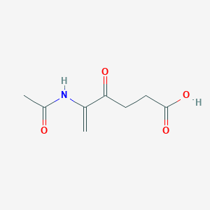 molecular formula C8H11NO4 B1247696 Alaremycin 