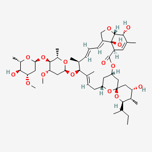 molecular formula C48H74O15 B1247704 Avermectin B2a 