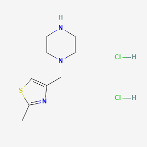 1-(2-Methyl-thiazol-4-ylmethyl)-piperazine dihydrochloride