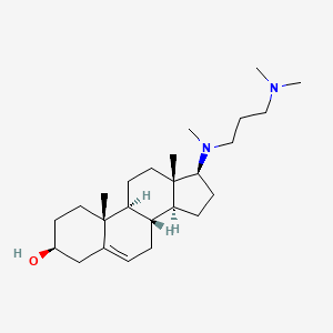 molecular formula C25H44N2O B1247713 阿扎固醇 CAS No. 313-05-3