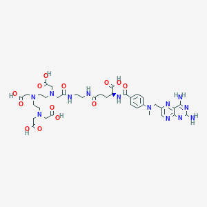 molecular formula C36H49N13O13 B1247718 Dtpa-mtx 