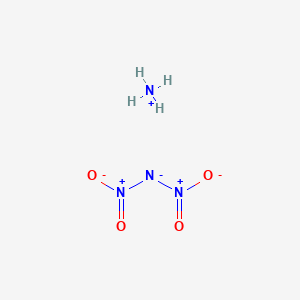 molecular formula H4N4O4 B1247721 Ammonium dinitramide CAS No. 140456-78-6