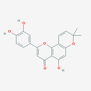 molecular formula C20H16O6 B1247722 Artochamin C 