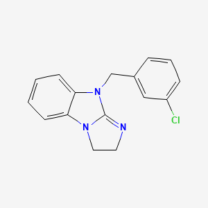 9-(3-chlorobenzyl)-2,9-dihydro-3H-imidazo[1,2-a]benzimidazole