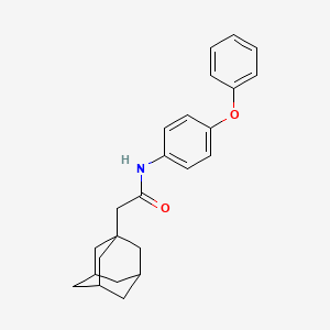 2-(Adamantan-1-YL)-N-(4-phenoxyphenyl)acetamide