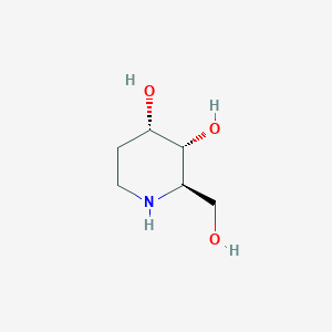 molecular formula C6H13NO3 B1247737 3-Epi-fagomine 