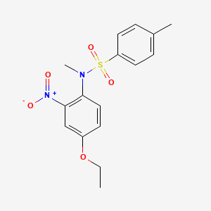 N-(4-ethoxy-2-nitrophenyl)-N,4-dimethylbenzenesulfonamide