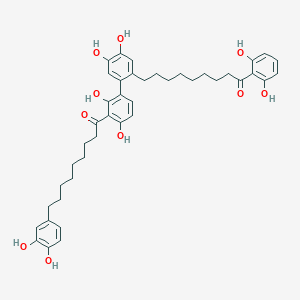 molecular formula C42H50O10 B1247764 Giganteone A 