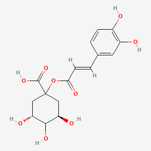 molecular formula C16H18O9 B1247766 1-Caffeoylquinic acid CAS No. 928005-87-2