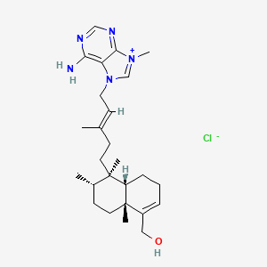 molecular formula C26H40ClN5O B1247779 agelasine H 