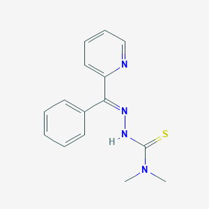 N,N-Dimethyl-2-[phenyl(pyridin-2-yl)methylidene]hydrazinecarbothioamide