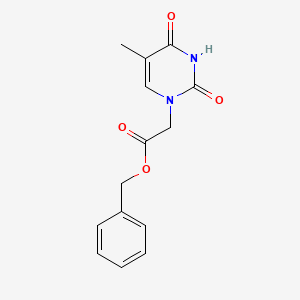 benzyl (5-methyl-2,4-dioxo-3,4-dihydropyrimidin-1(2H)-yl)acetate