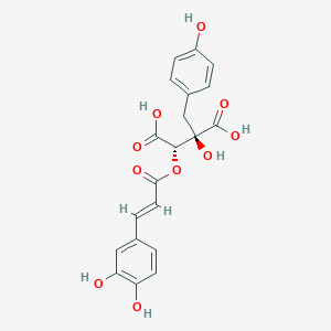 molecular formula C20H18O10 B1247797 升麻酸 D CAS No. 219986-51-3