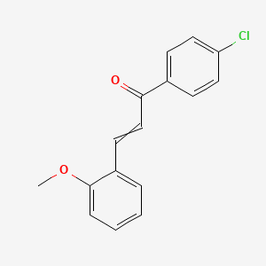 1-(4-Chlorophenyl)-3-(2-methoxyphenyl)prop-2-en-1-one