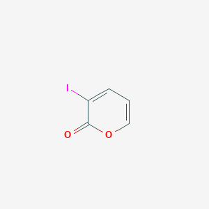 molecular formula C5H3IO2 B1247807 3-Iodo-pyran-2-one CAS No. 847822-68-8