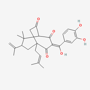 molecular formula C27H32O6 B1247810 Gambogenone 
