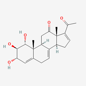 molecular formula C21H26O5 B1247811 Terresterone B 
